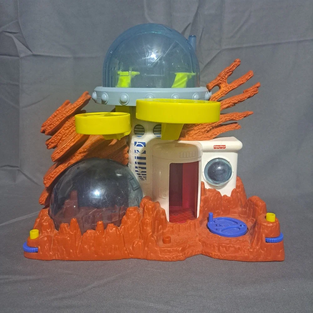 Fisher-Price Imaginext Moon Space Station Toy Playset Lunar Base 2008‎ Mattel